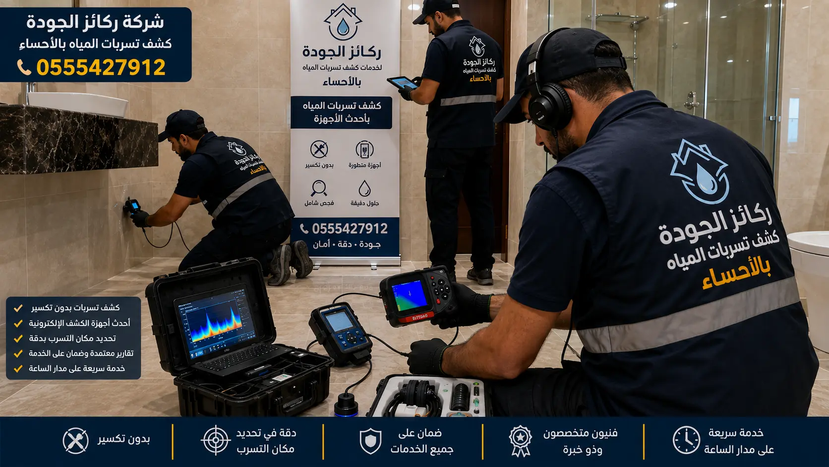 افضل شركة كشف تسربات المياه بالاحساء
