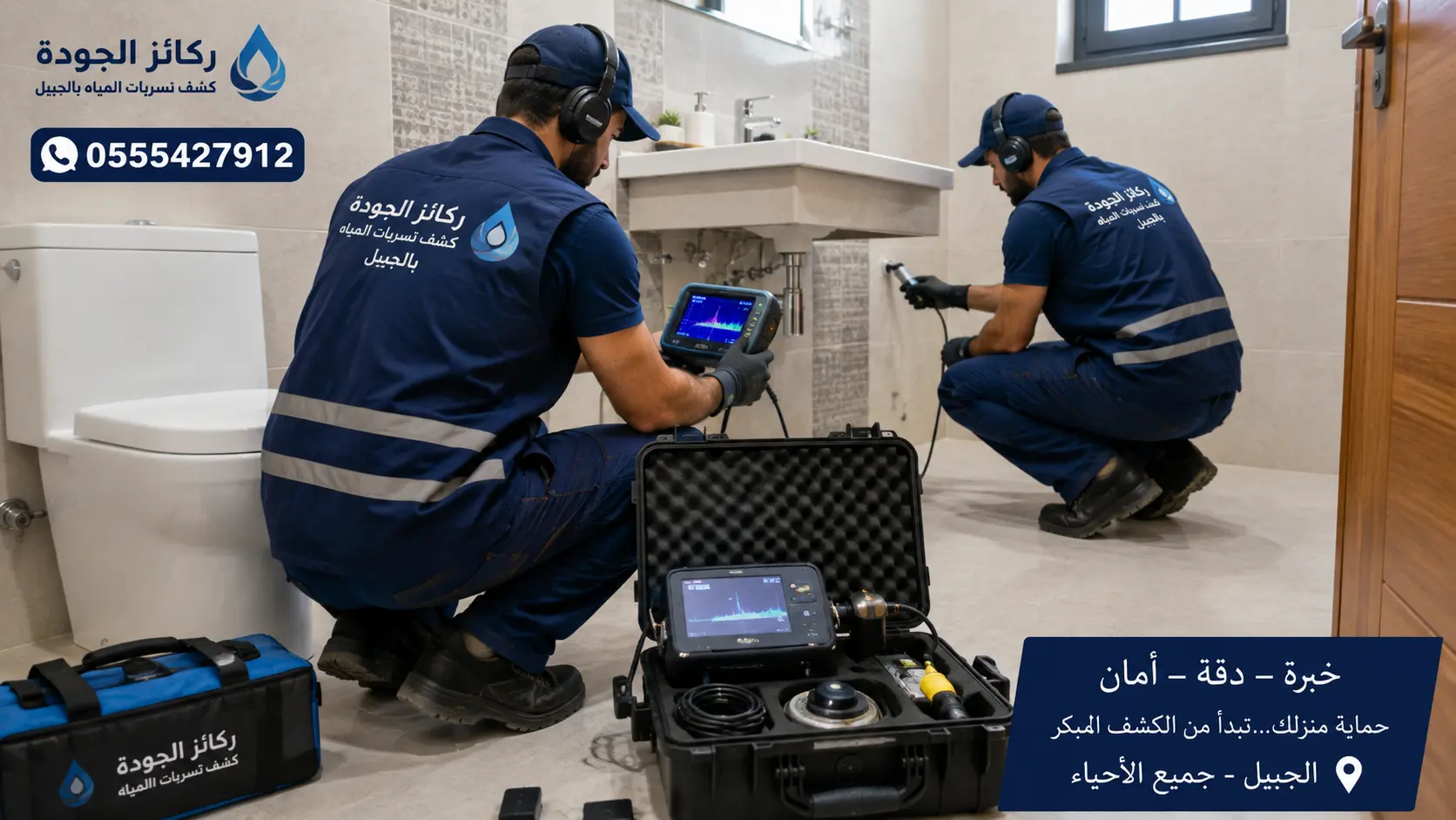 افضل شركة كشف تسربات المياه بالجبيل